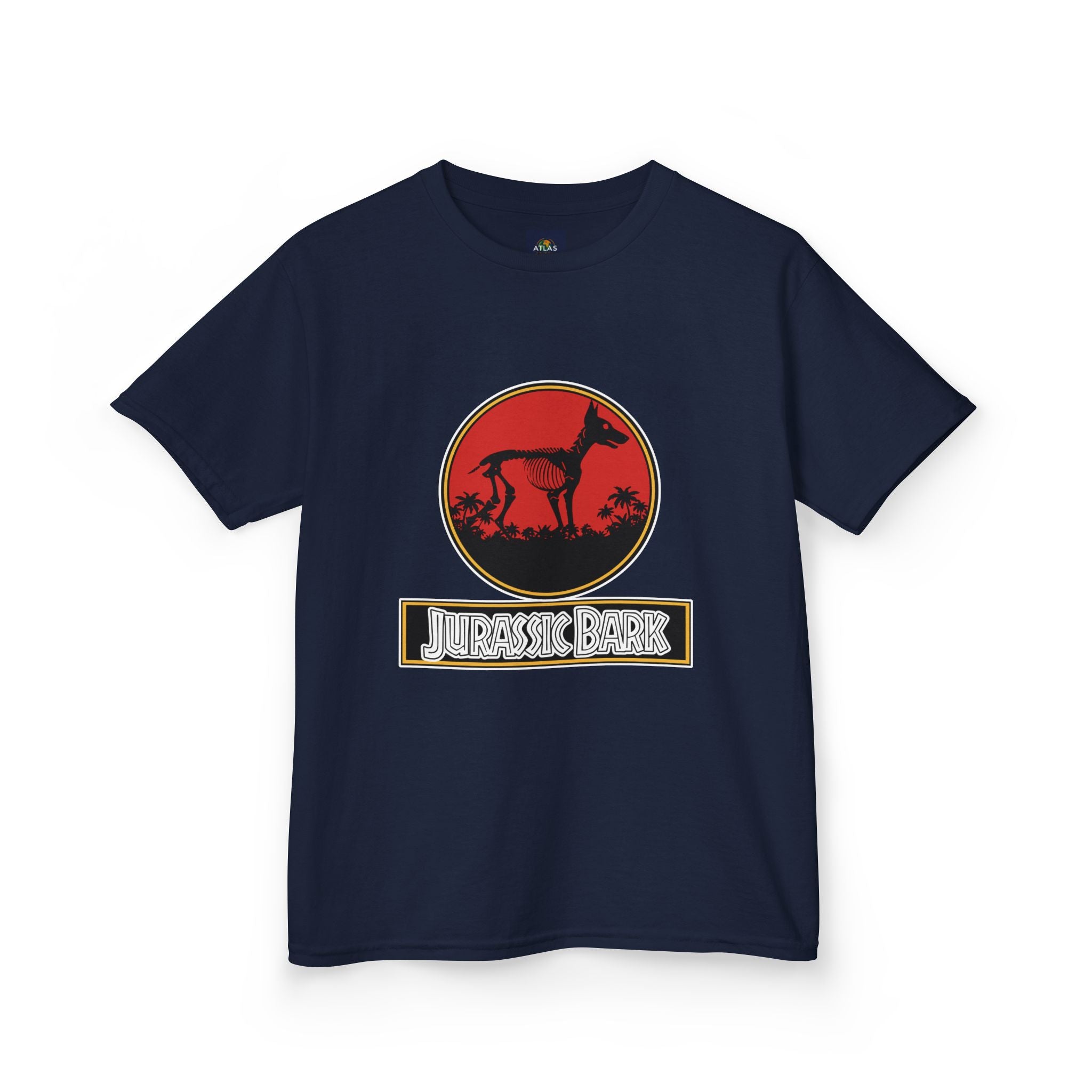 Kids Doberman Jurassic Bark T-Shirt | Fun Dog Tee for Kids