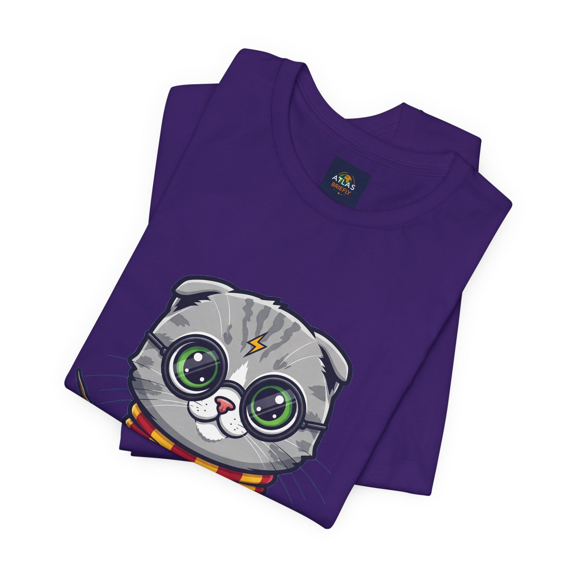 Griffinclaw Harry Potter T-Shirt - Funny Wizarding World Tee | Cute Potter Cat Gift - Atlas Briefly