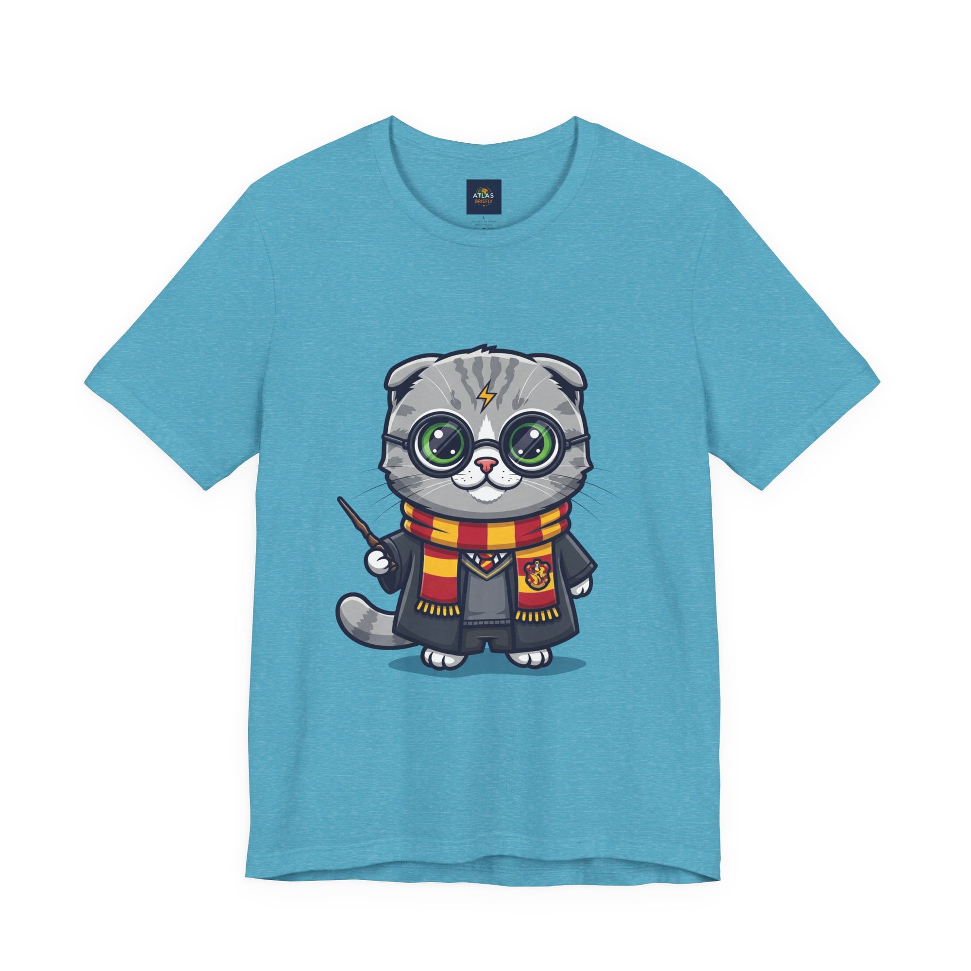 Griffinclaw Harry Potter T-Shirt - Funny Wizarding World Tee | Cute Potter Cat Gift - Atlas Briefly