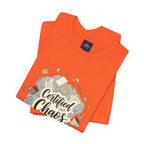 Certified Chaos Coordinator T-Shirt - Funny Mom Teacher Gift | Organized Chaos Tee - Atlas Briefly