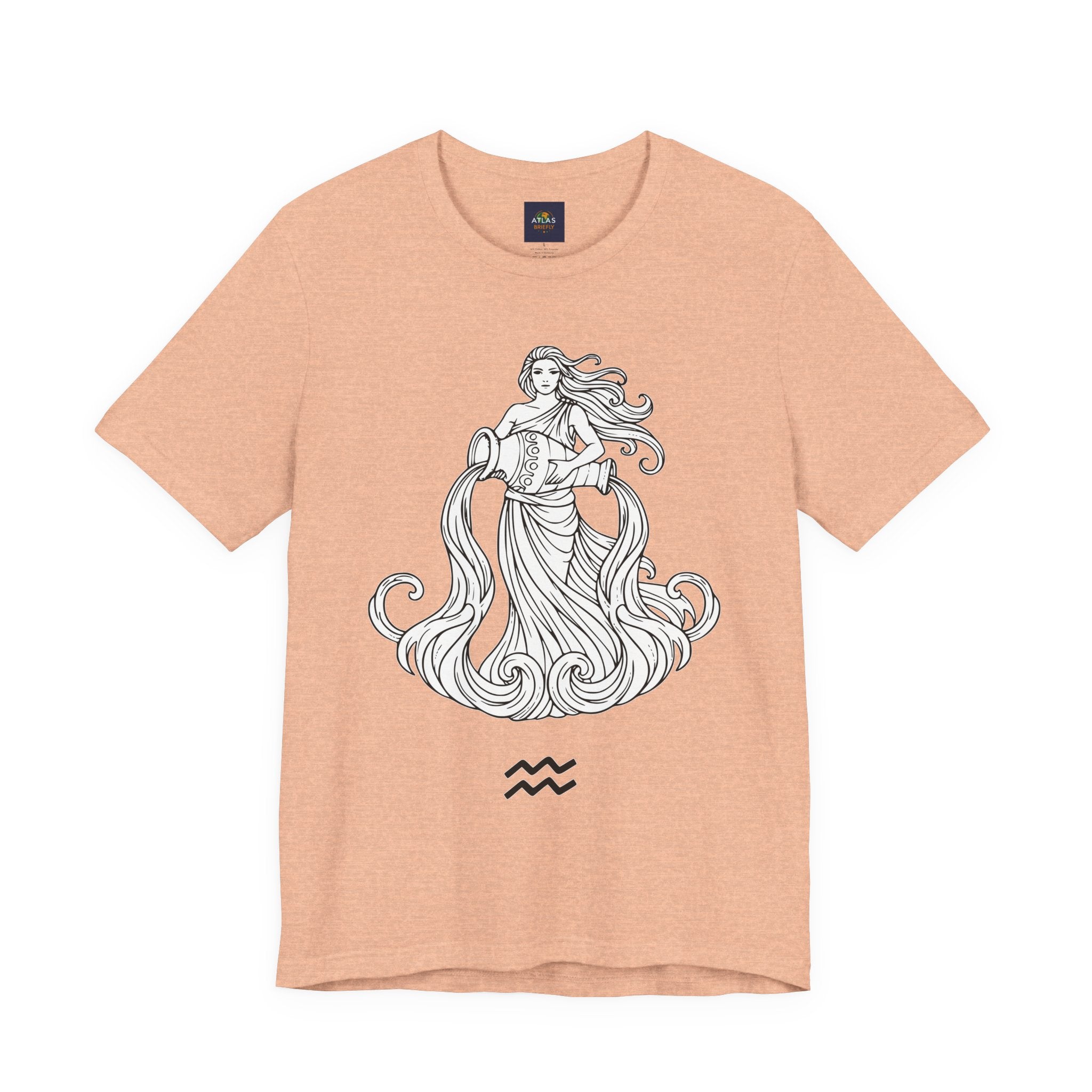 Aquarius Zodiac Tee - Unisex Astrology T-Shirt for Trendy Style