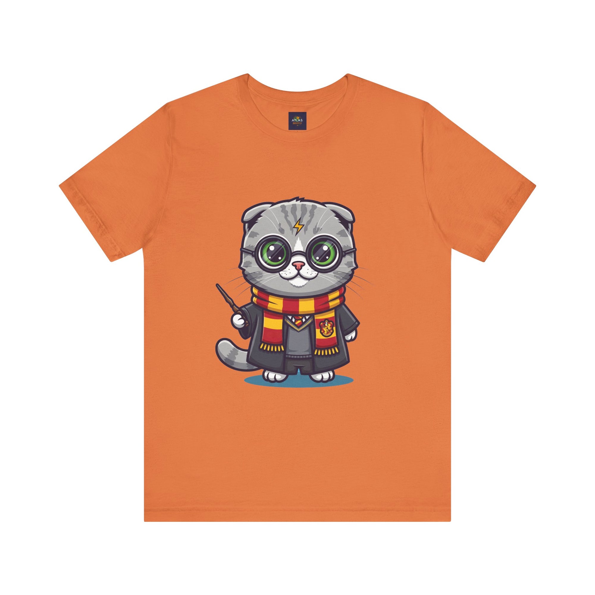 Griffinclaw Harry Potter T-Shirt - Funny Wizarding World Tee | Cute Potter Cat Gift - Atlas Briefly