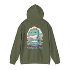 NamasTe-Rex Hoodie - Fun Yoga Dinosaur Sweatshirt for Comfort and Style - Atlas Briefly