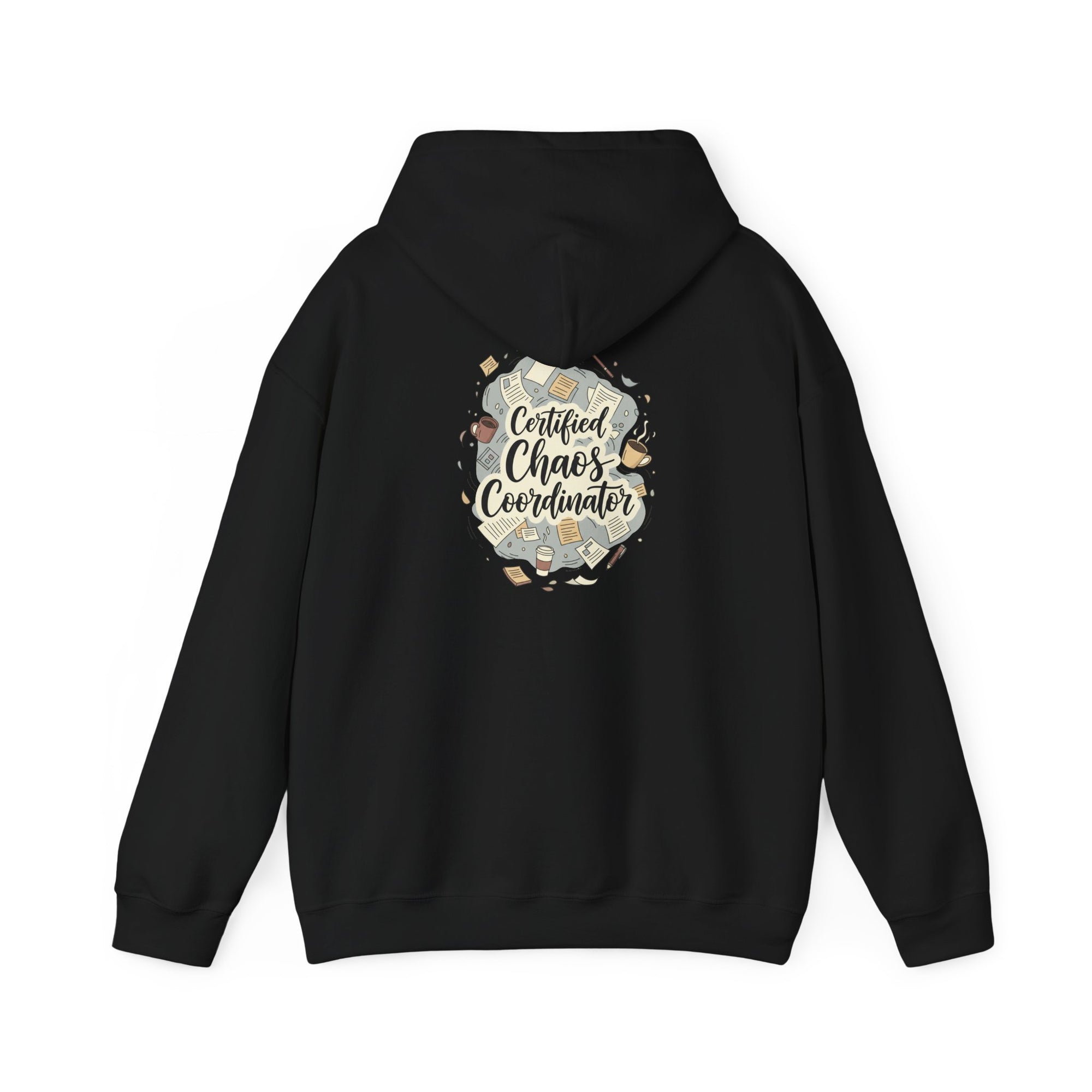 Certified Chaos Coordinator Hoodie - Funny Mom Teacher Gift | Organized Chaos Sweatshirt - Atlas Briefly