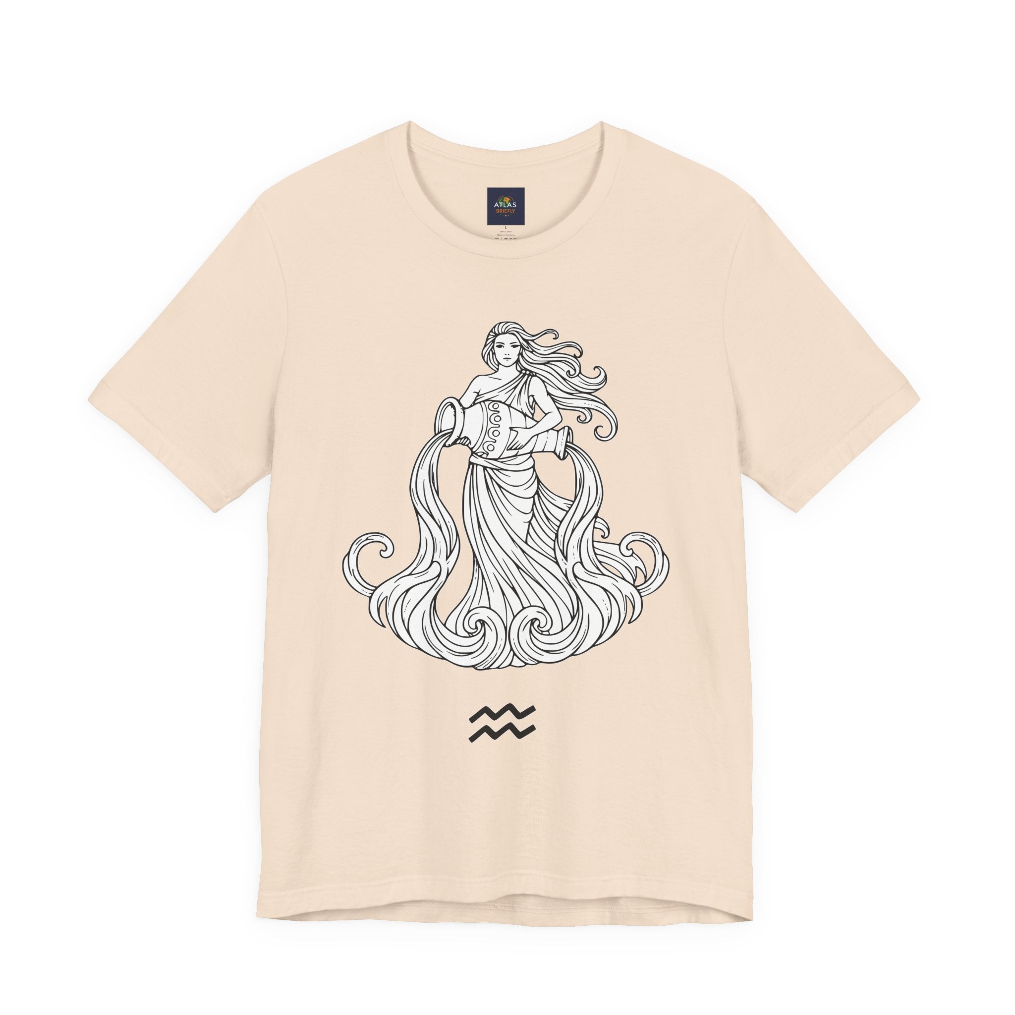 Aquarius Zodiac Tee - Unisex Astrology T-Shirt for Trendy Style