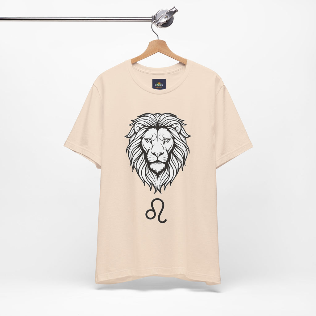 Leo Zodiac T-shirt- Black & White Leo unisex Shirt