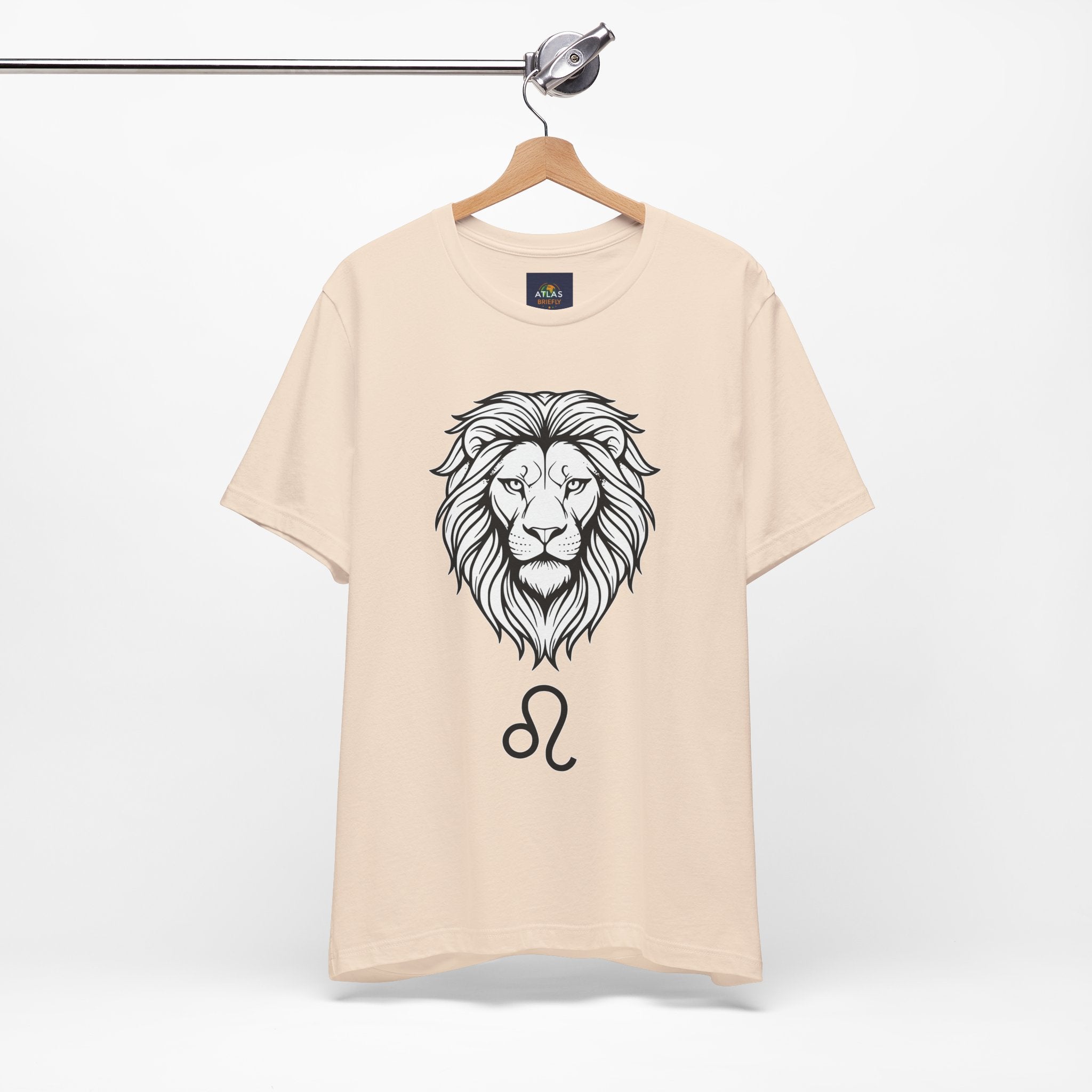Leo Zodiac T-shirt- Black & White Leo unisex Shirt