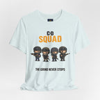 CoD Squad Tee for Gamers: The Grind Never Stops