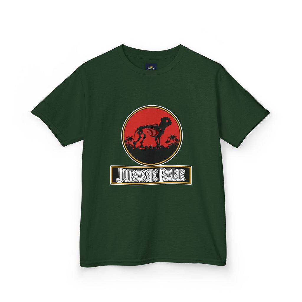 Kids Pug Jurassic Bark T-Shirt - Fun Dog & Dinosaur Tee for Kids with Worldwide Shipping