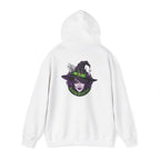 Resting Witch Face Halloween Hoodie – Funny Witch Graphic - Atlas Briefly