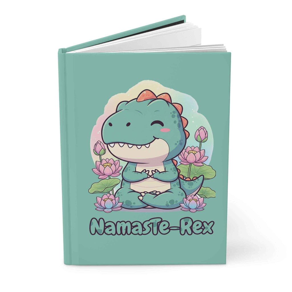 NamasTe-Rex Journal - The Ultimate Yoga Dinosaur Notebook for Mindfulness - US VERSION - Atlas Briefly