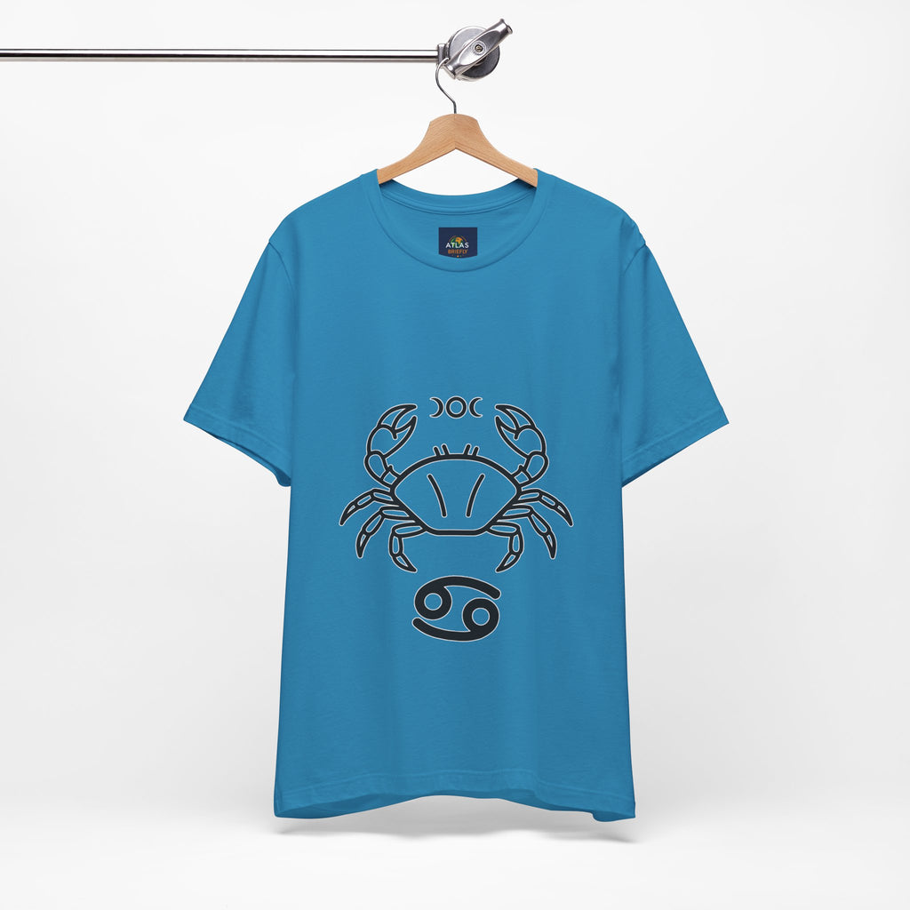 Cancer Horoscope T-Shirt - Stylish Astrology Tee for Cancer Zodiac Sign