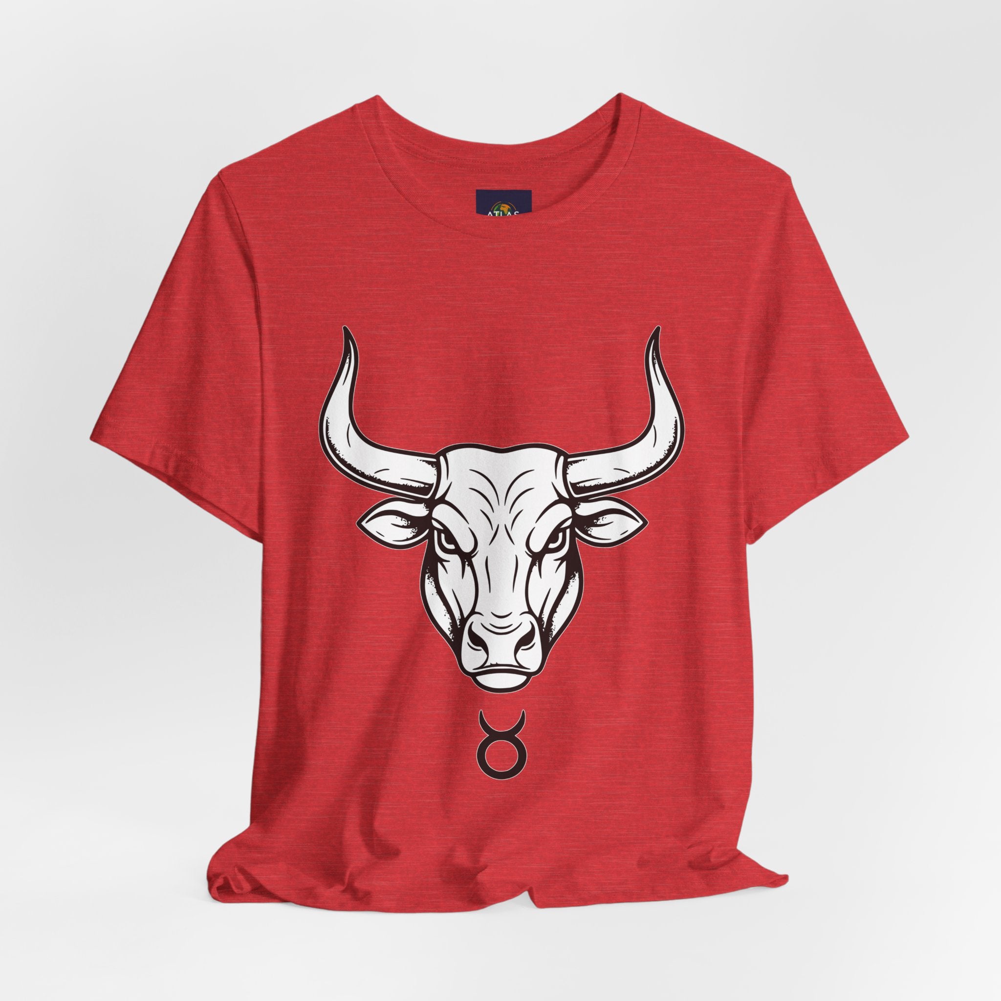 Taurus Zodiac T-Shirt - Minimalist Black and White Unisex T-Shirt