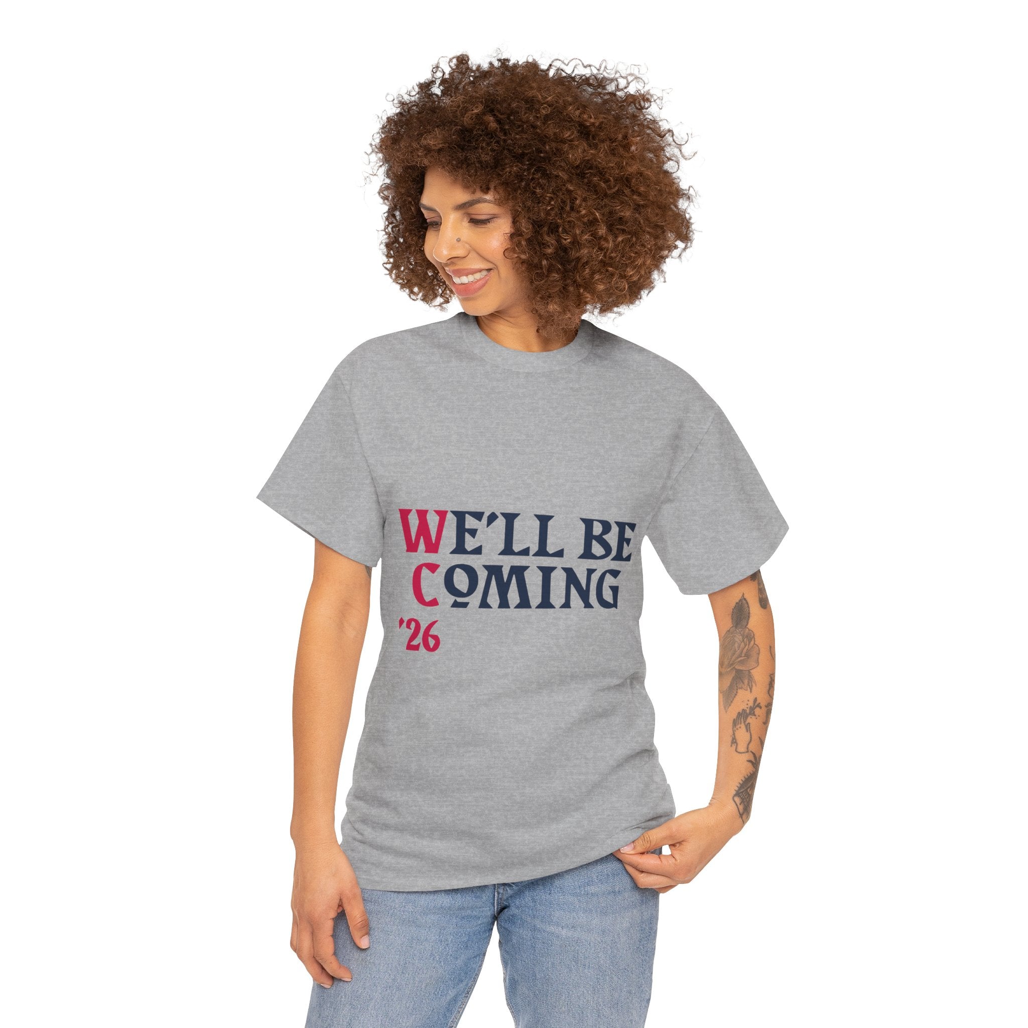"We'll Be Coming '26" Scotland World Cup T-Shirt | Premium Tartan Army Fan Gear