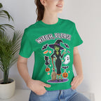 Witch Please Halloween T-Shirt - Sassy Witch Tee with Pumpkin Design | Funny Halloween Shirt - Atlas Briefly