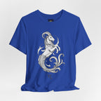 Capricorn Zodiac Tee - Unisex Minimalist Horoscope Shirt in Black and White