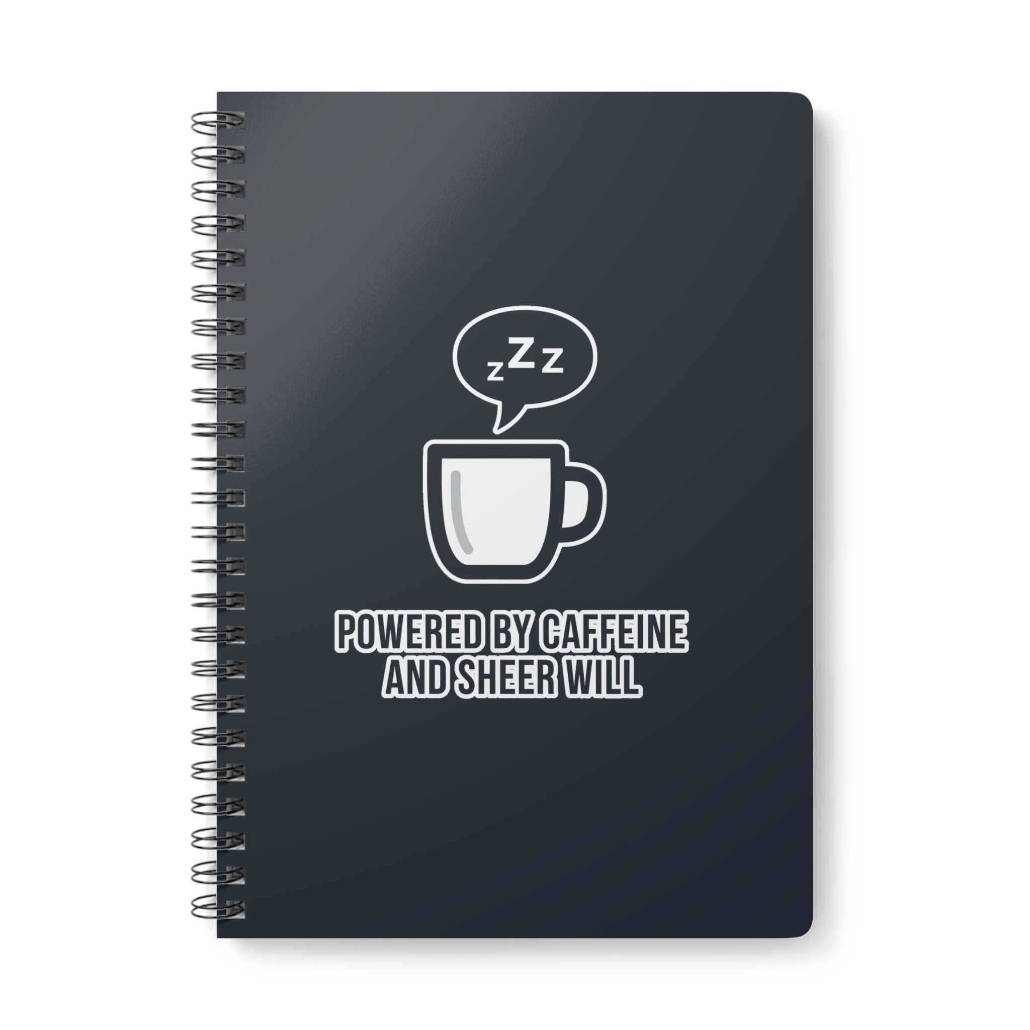 Powered by Caffeine Notebook - Coffee Notes - EU Version - Atlas Briefly