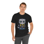 Hufflepurr Harry Potter T-Shirt - Funny Wizarding World Tee | Cute Potter Cat Gift - Atlas Briefly