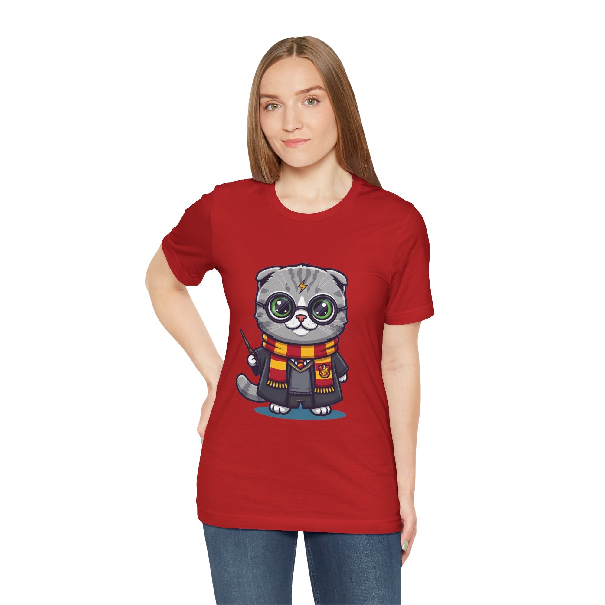 Griffinclaw Harry Potter T-Shirt - Funny Wizarding World Tee | Cute Potter Cat Gift - Atlas Briefly