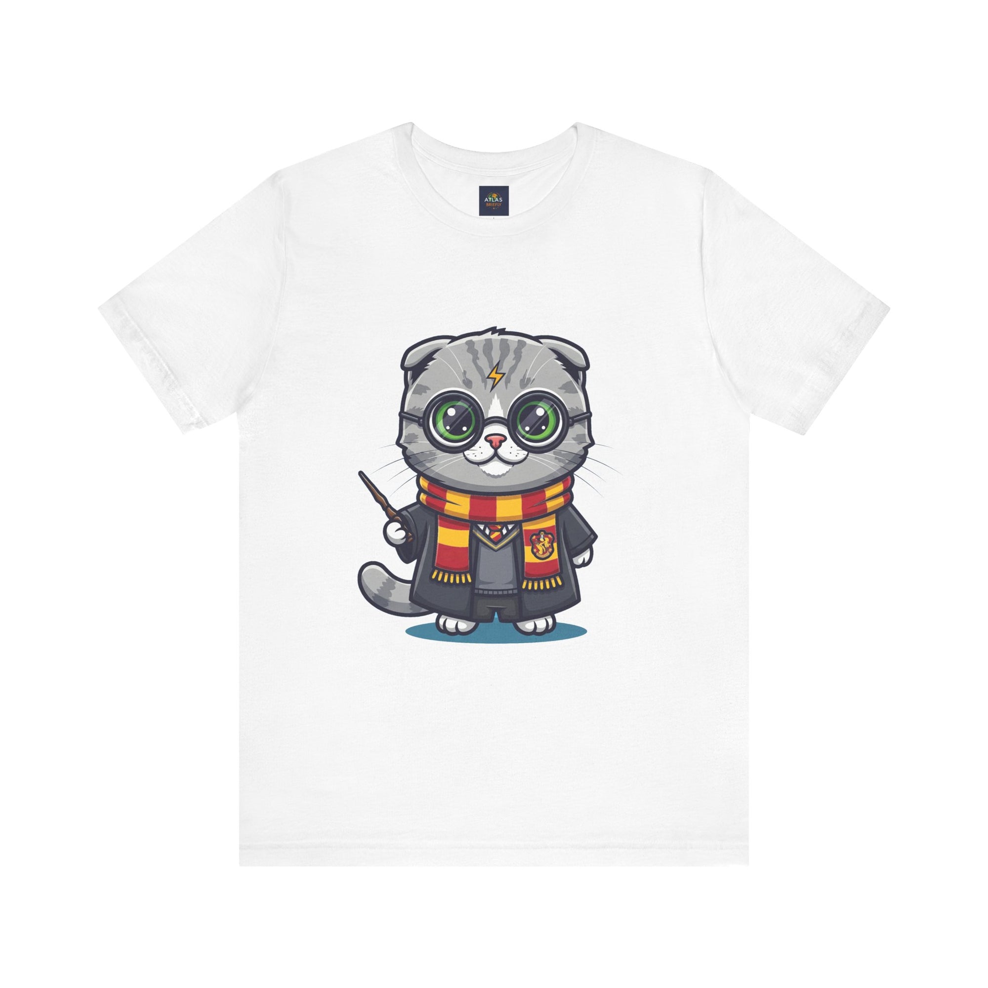 Griffinclaw Harry Potter T-Shirt - Funny Wizarding World Tee | Cute Potter Cat Gift - Atlas Briefly