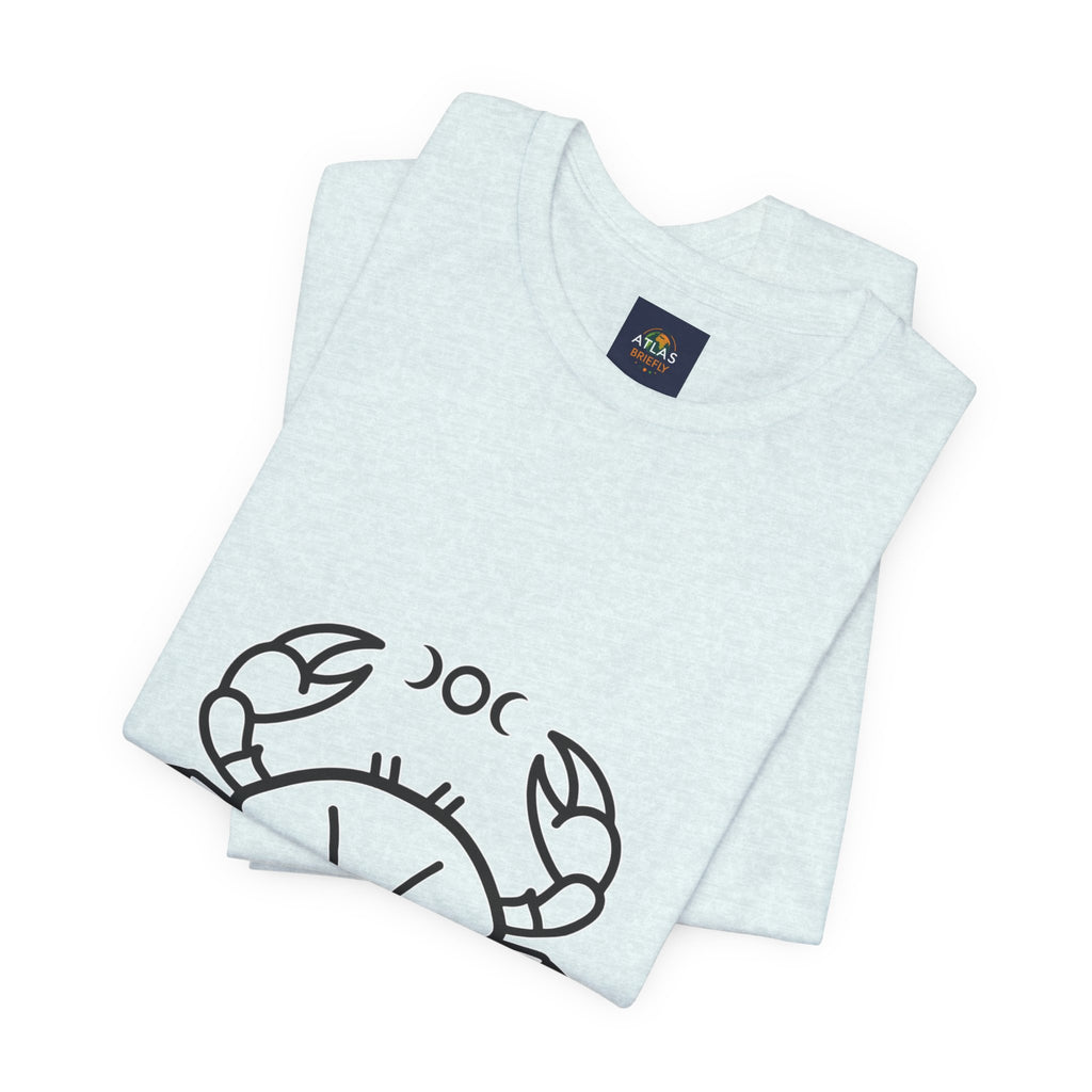 Cancer Horoscope T-Shirt - Stylish Astrology Tee for Cancer Zodiac Sign