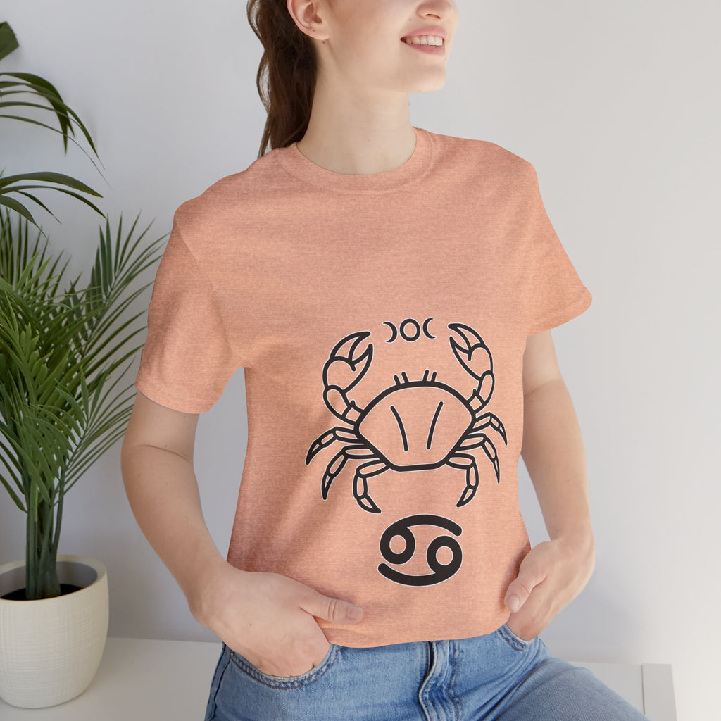 Cancer Horoscope T-Shirt - Stylish Astrology Tee for Cancer Zodiac Sign