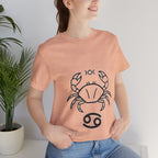 Cancer Horoscope T-Shirt - Stylish Astrology Tee for Cancer Zodiac Sign