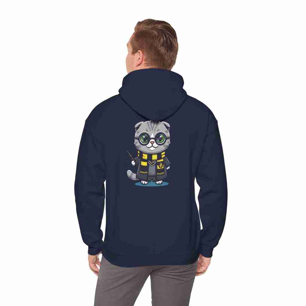 Hufflepurr Hoodie - Magical Harry Potter Gift from the Wizarding World - Atlas Briefly