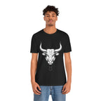 Taurus Zodiac T-Shirt - Minimalist Black and White Unisex T-Shirt