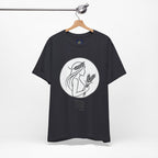 Virgo Zodiac Tee - Minimalist Black and White Unisex T-Shirt
