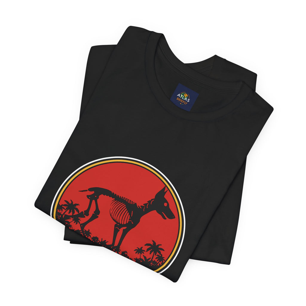 Doberman T-Shirt for Dog Lovers - Jurassic Bark Design - Atlas Briefly