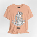 Aquarius Zodiac Tee - Unisex Astrology T-Shirt for Trendy Style