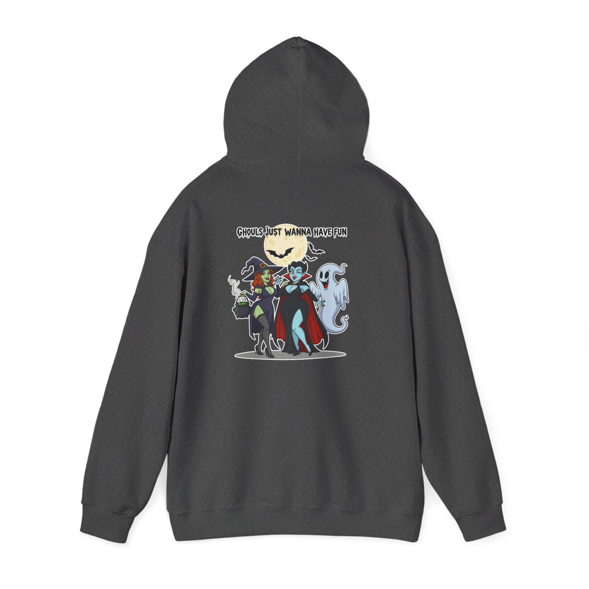 Ghouls Just Wanna Have Fun Halloween Hoodie - Witch Vampire Ghost Sweatshirt | Spooky Squad Apparel - Atlas Briefly