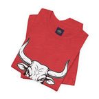 Taurus Zodiac T-Shirt - Minimalist Black and White Unisex T-Shirt
