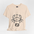 Cancer Horoscope T-Shirt - Stylish Astrology Tee for Cancer Zodiac Sign