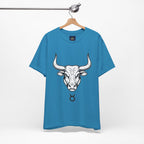 Taurus Zodiac T-Shirt - Minimalist Black and White Unisex T-Shirt