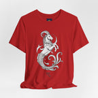 Capricorn Zodiac Tee - Unisex Minimalist Horoscope Shirt in Black and White
