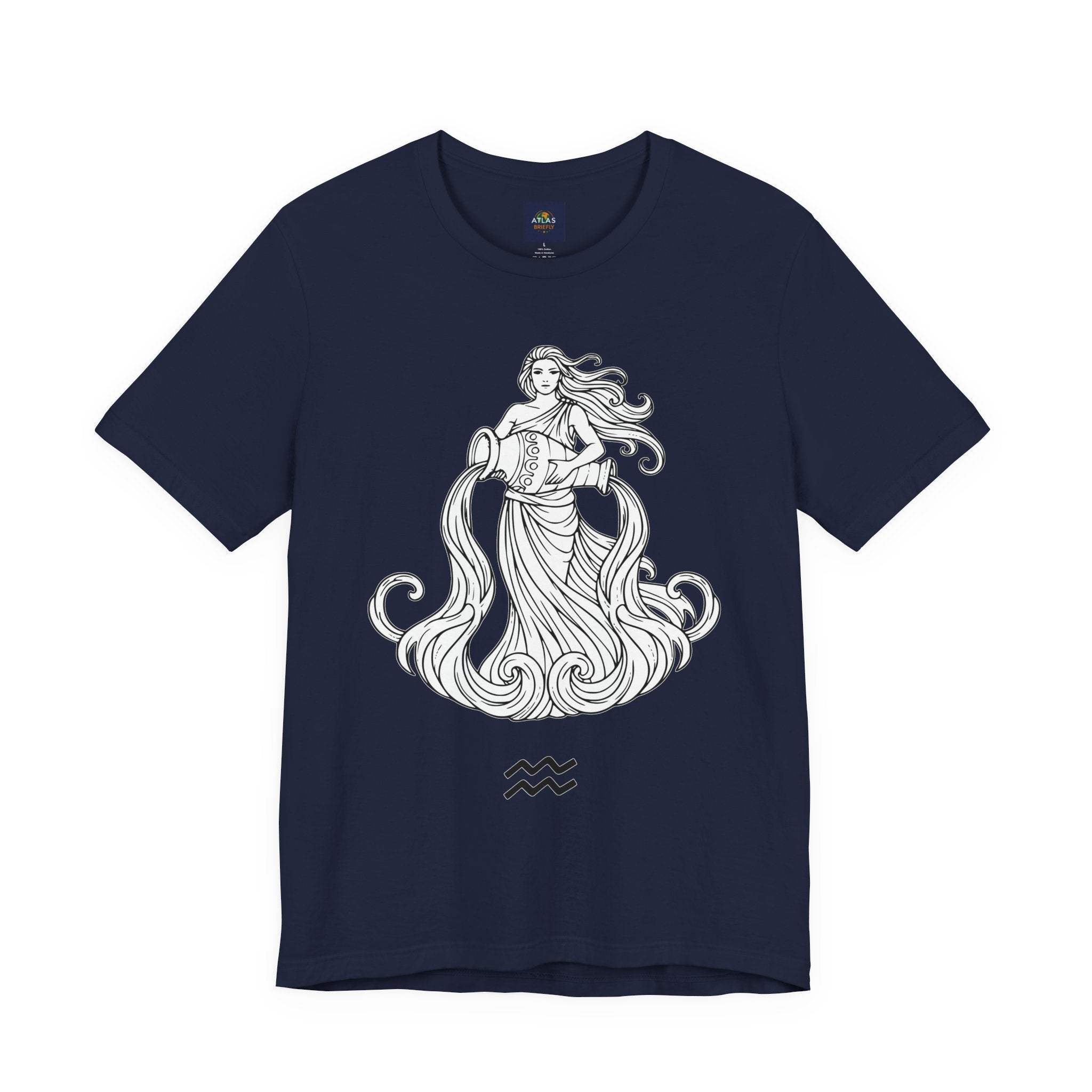 Aquarius Zodiac Tee - Unisex Astrology T-Shirt for Trendy Style