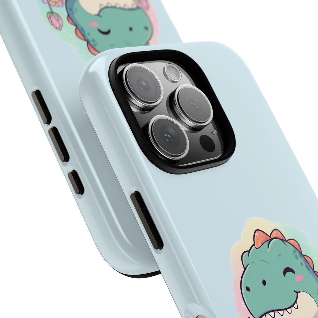 NamasTe-Rex Meditating Dinosaur Phone Case - Funny Yoga T-Rex Mobile Cover | Zen Tech Gift - Atlas Briefly