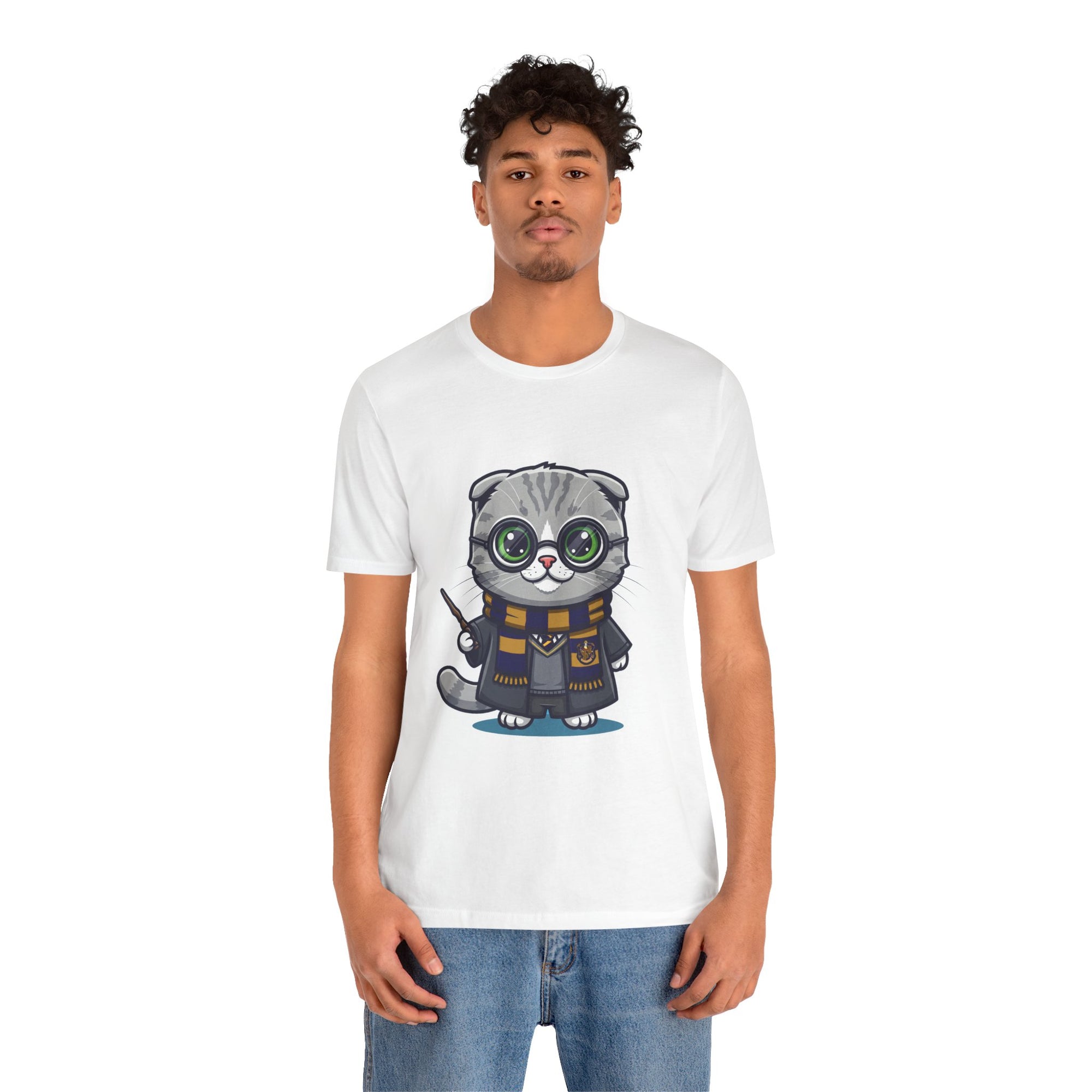 Ravenpaw Harry Potter T-Shirt - Funny Wizarding World Tee | Cute Potter Cat Gift - Atlas Briefly