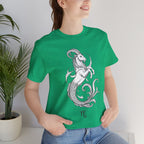 Capricorn Zodiac Tee - Unisex Minimalist Horoscope Shirt in Black and White