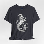 Capricorn Zodiac Tee - Unisex Minimalist Horoscope Shirt in Black and White
