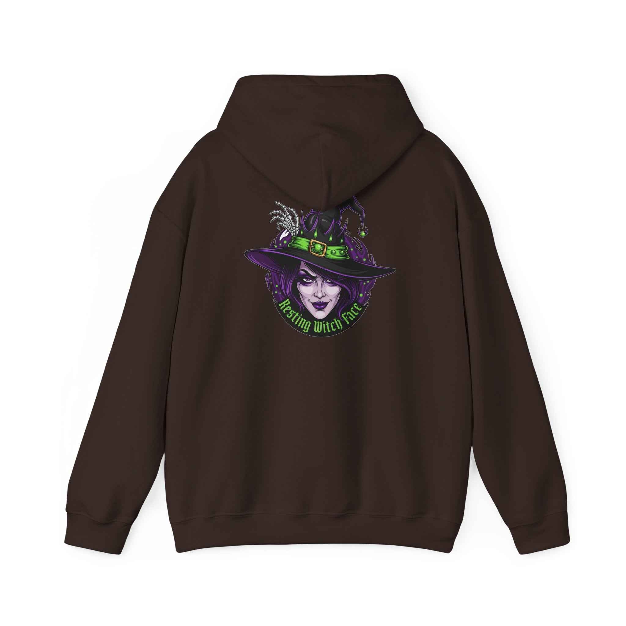 Resting Witch Face Hoodie - Funny Halloween Gift for Witches - Atlas Briefly