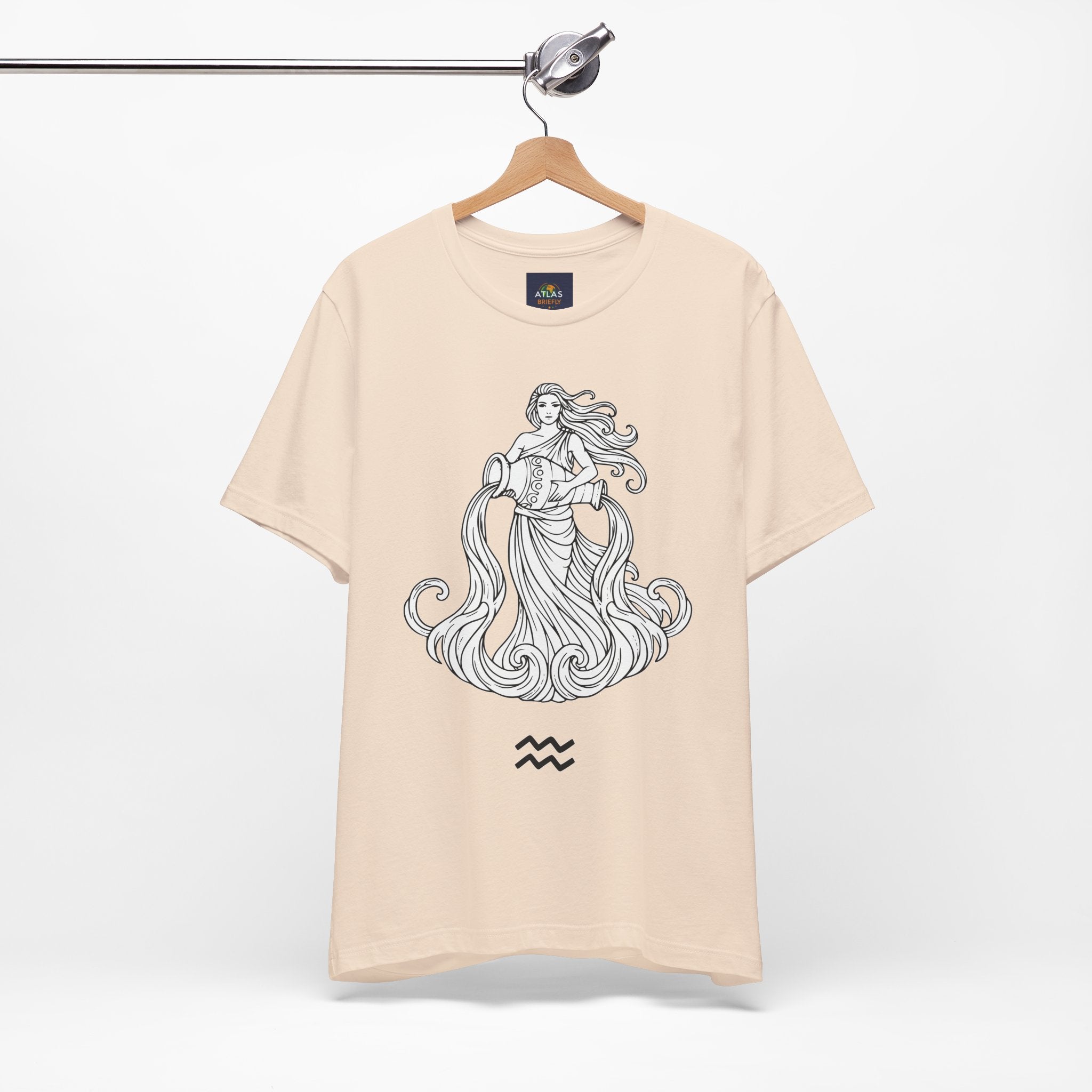 Aquarius Zodiac Tee - Unisex Astrology T-Shirt for Trendy Style