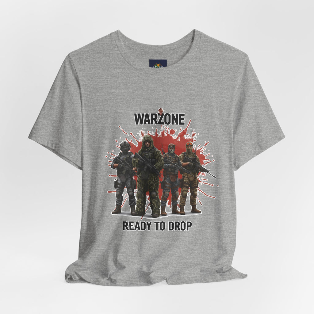 Warzone Drop T-shirt for Squad's Fashion Sense and Diverse K/D Ratio