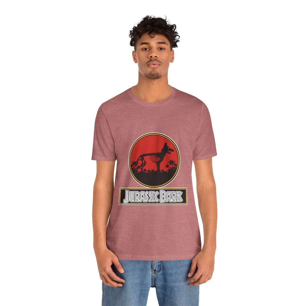 German Shepherd T-Shirt - Jurassic Bark Design | Unique Dog Lover Gift & Worldwide Shipping - Atlas Briefly