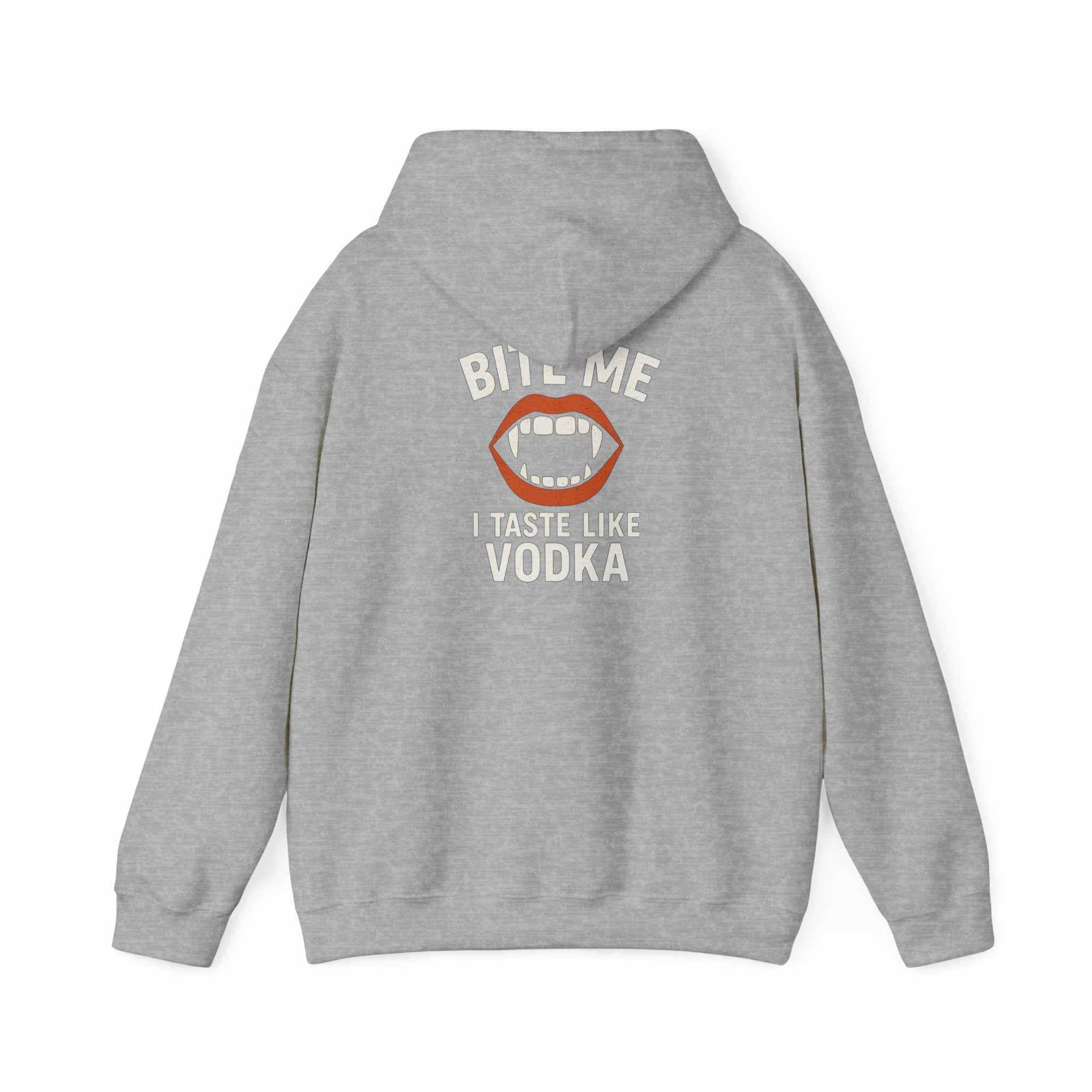 Vodka Vampire Hoodie - Bite Me I taste like Vodka - Atlas Briefly