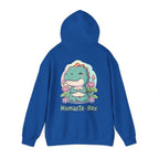 NamasTe-Rex Meditating Dinosaur Hoodie - Funny Yoga Sweatshirt | Zen T-Rex Gift - Atlas Briefly