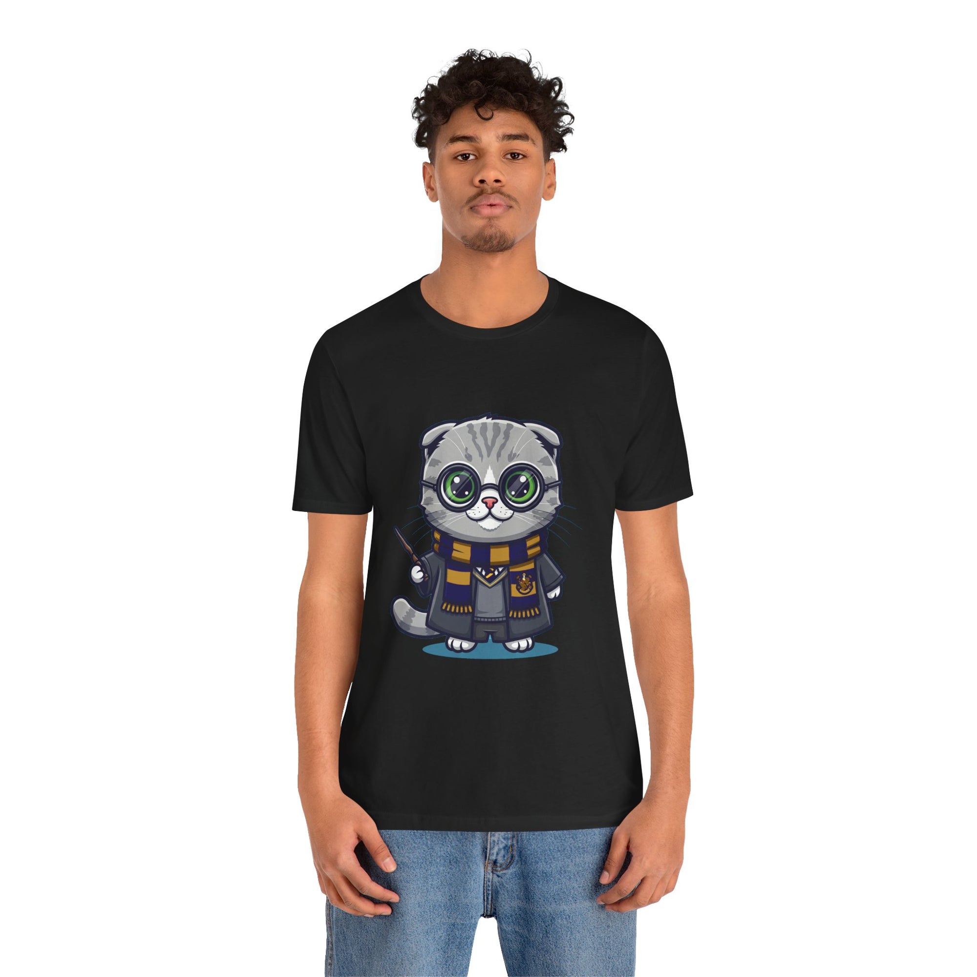 Ravenpaw Harry Potter T-Shirt - Funny Wizarding World Tee | Cute Potter Cat Gift - Atlas Briefly