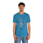 Libra Zodiac Tee - Stylish Unisex Minimalist Black and White Design